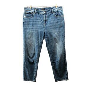 Talbots Everyday Relaxed Jeans Womens 16 Blue Medium Wash Bristol High Rise